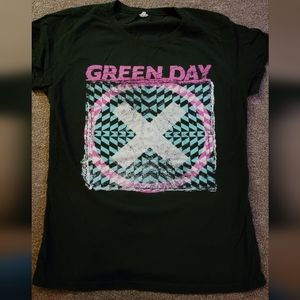 Girl's Green Day band tee